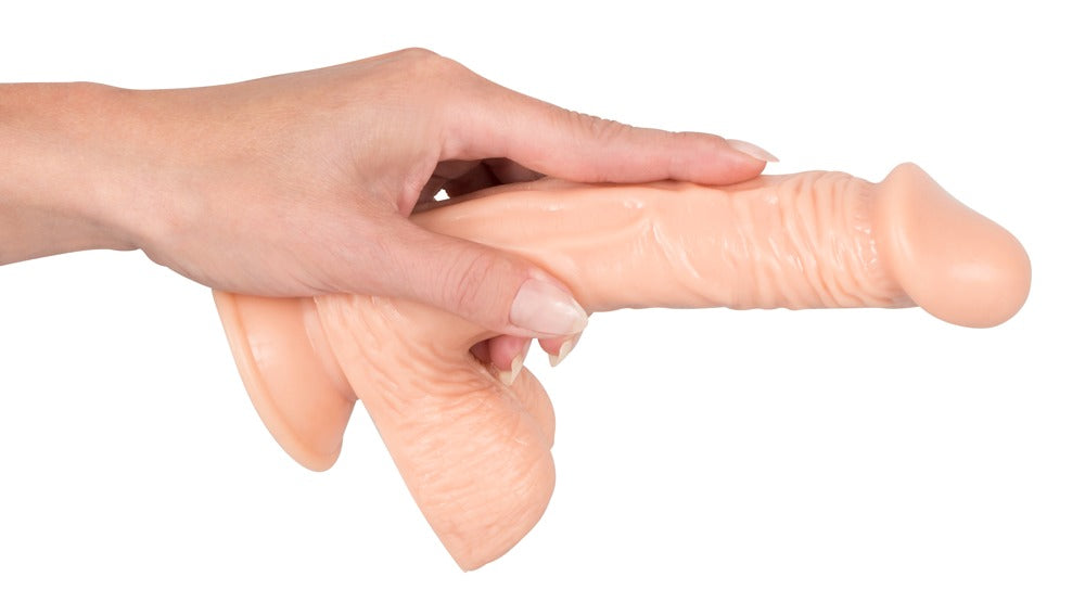 European Medium Dildo con Testicoli