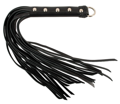 Flogger Pelle Nero Azzurro