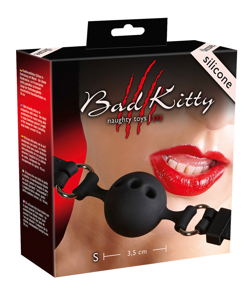 Ball Gag per Bocca in silicone Ø 3,5 cm