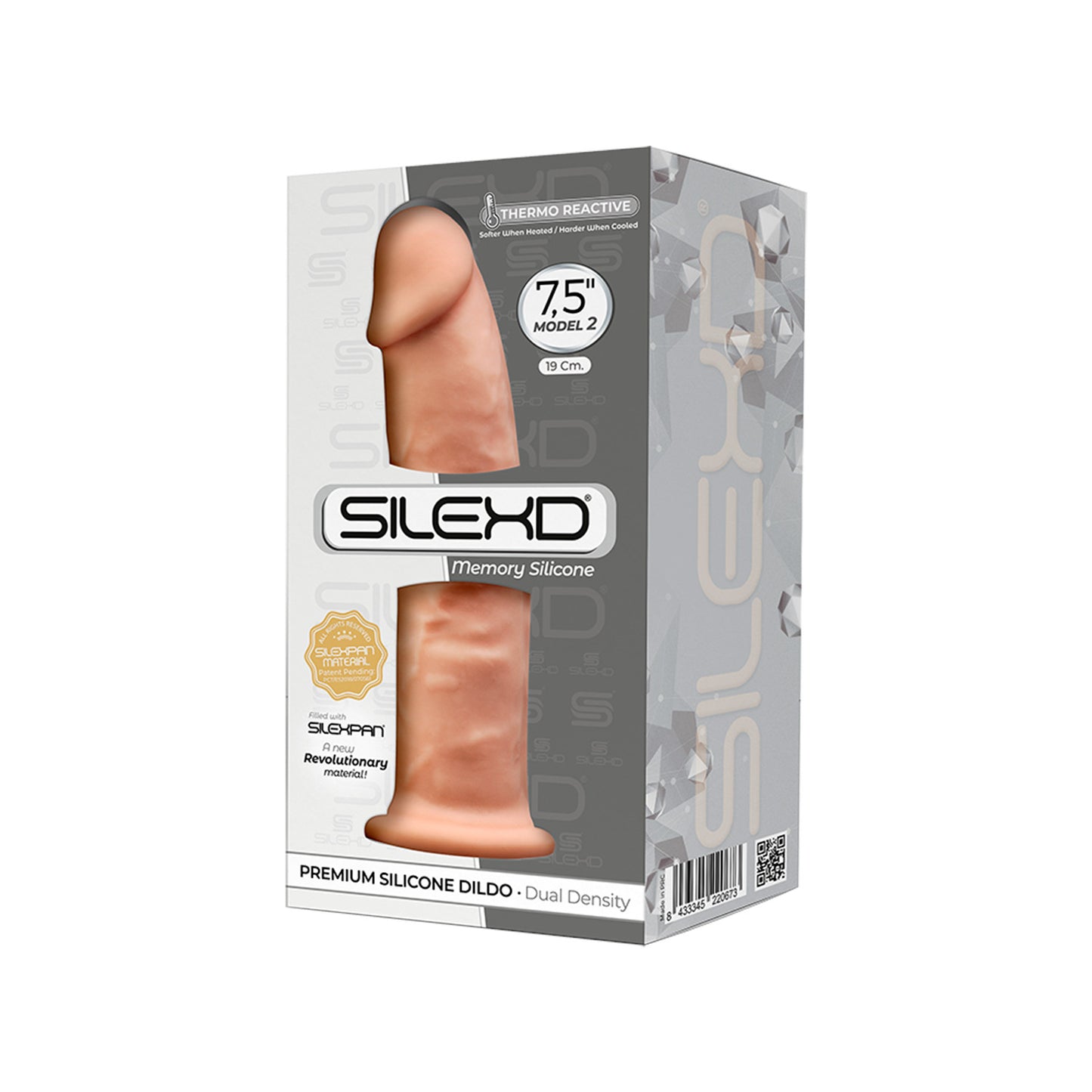 Termo Reattivo - 7,5" Dildo Premium Silicone Model 2