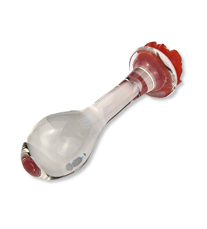 Rose Glass Plug Drop