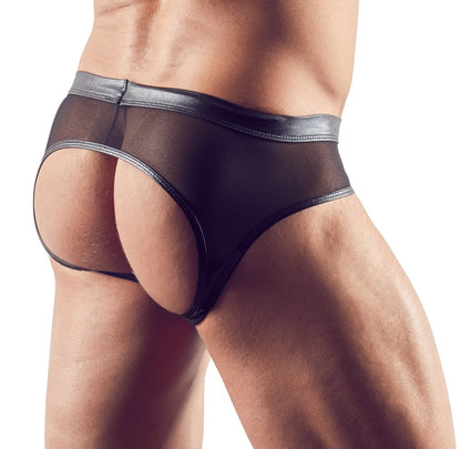 Slip con buco al Sedere in tessuto