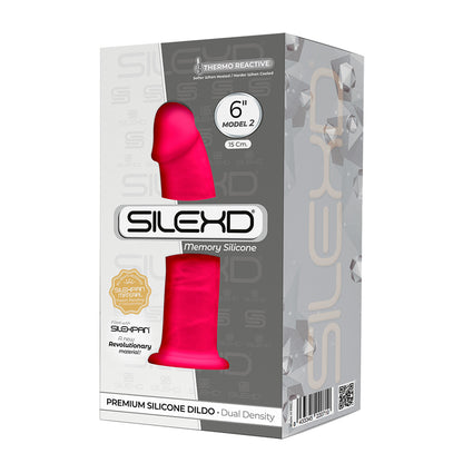 Termo Reattivo - 6" Dildo Premium Silicone Model 2 Pink