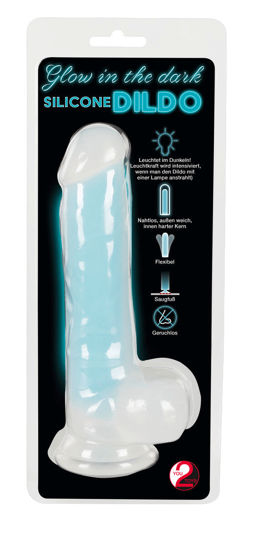 Glow in the Dark Silicone Dildo