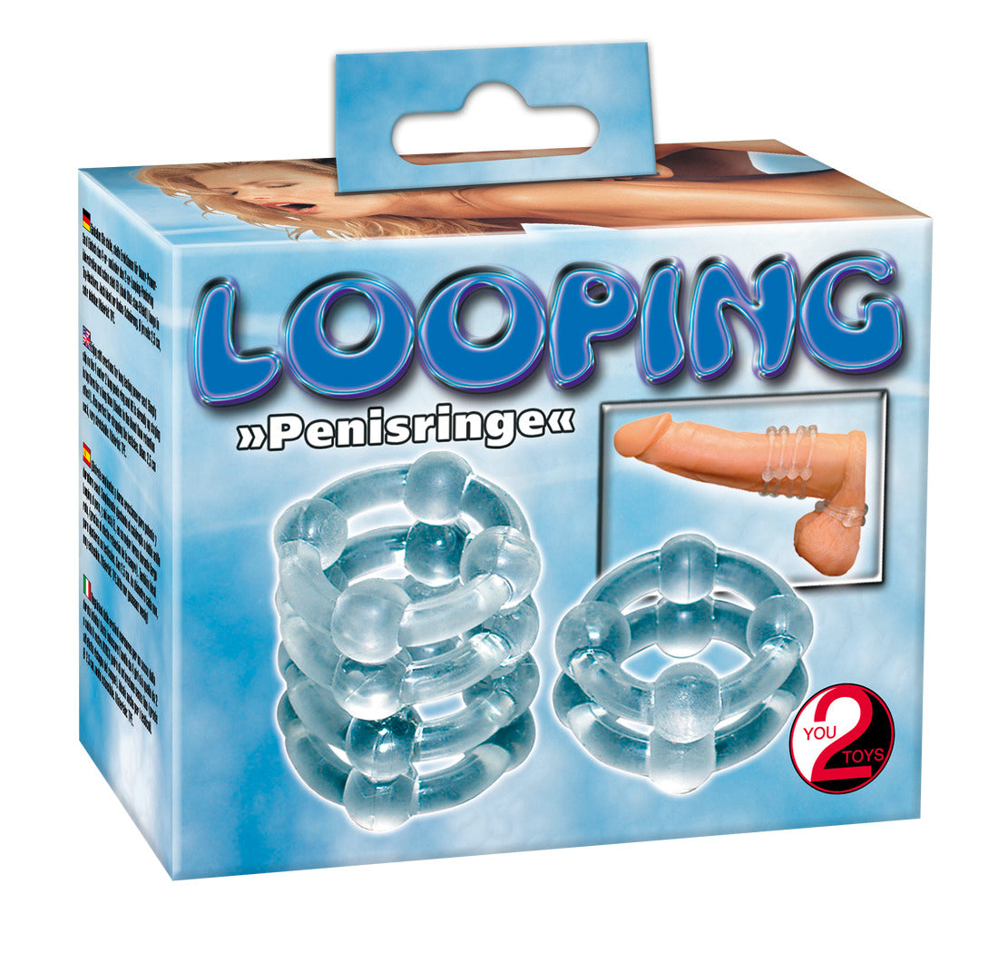 Looping Set Anelli Fallici Silicone