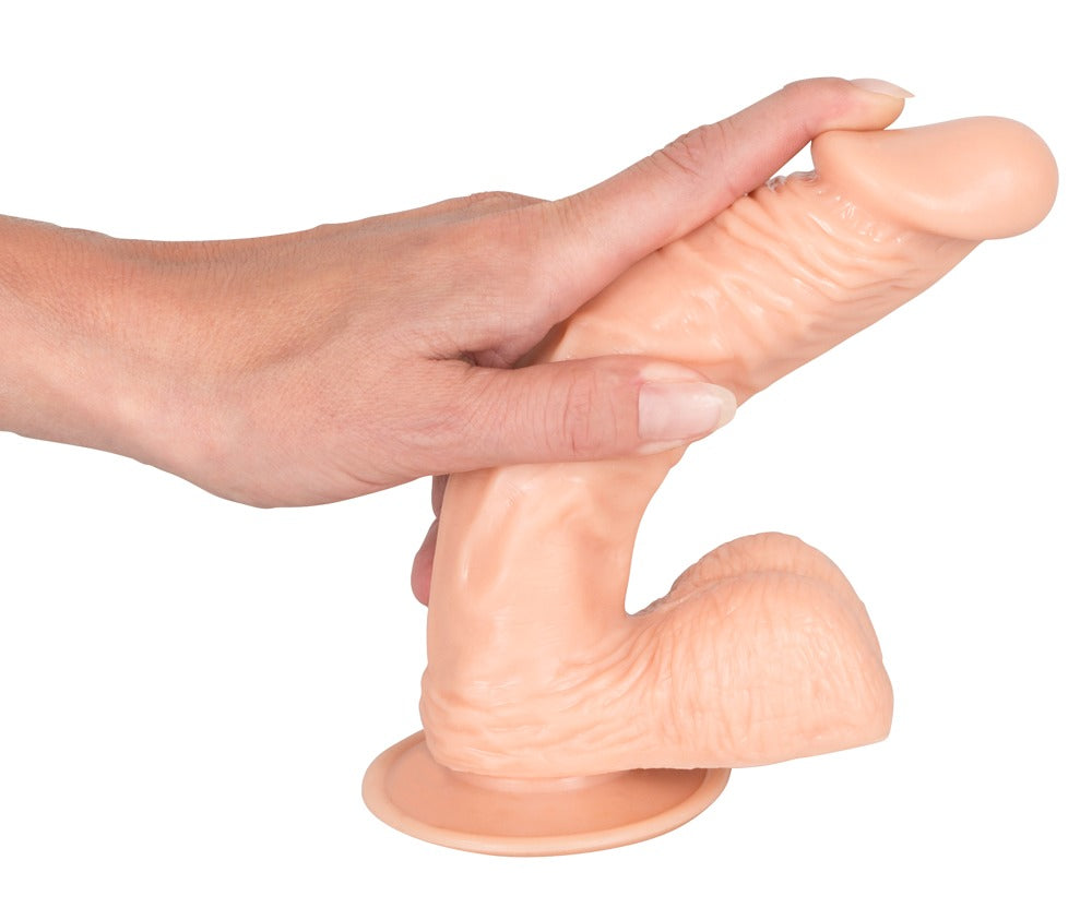 European Medium Dildo con Testicoli