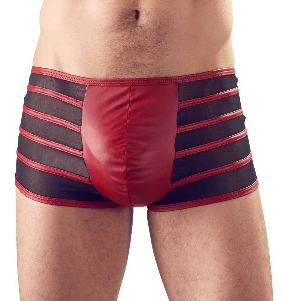 Boxer Bordeaux con Inserti