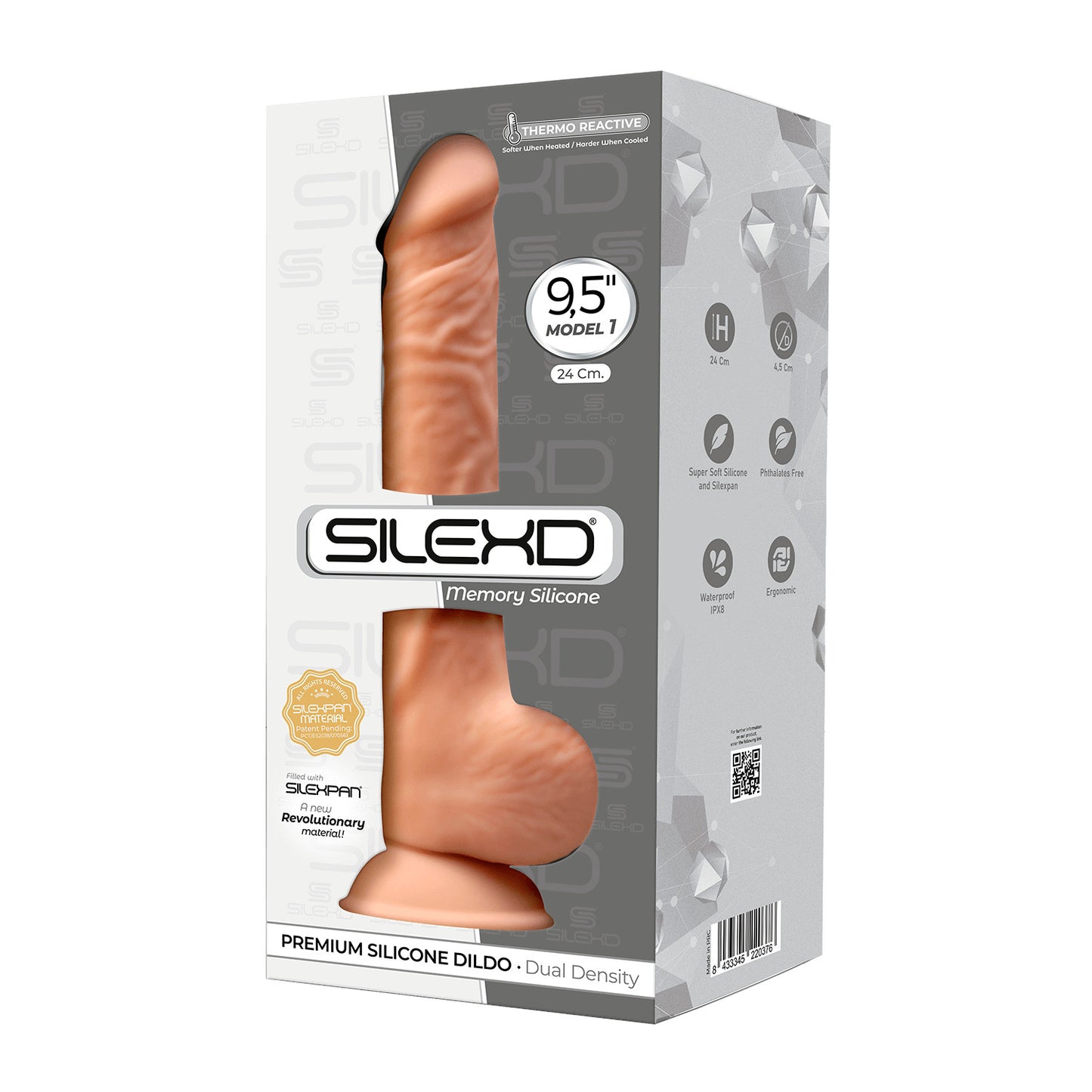 Termo Reattivo - Grande Dildo Premium Silicone Model 1