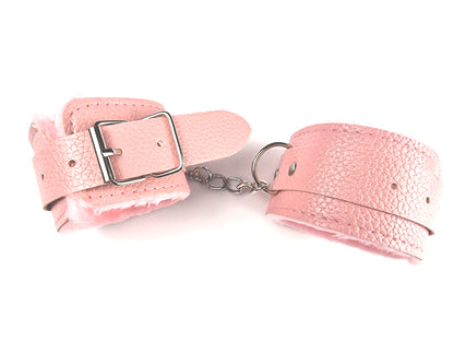 Manette Ecopelle e Peluche - Rosa