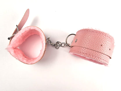 Manette Ecopelle e Peluche - Rosa