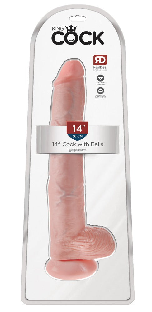 14" Cock with Balls