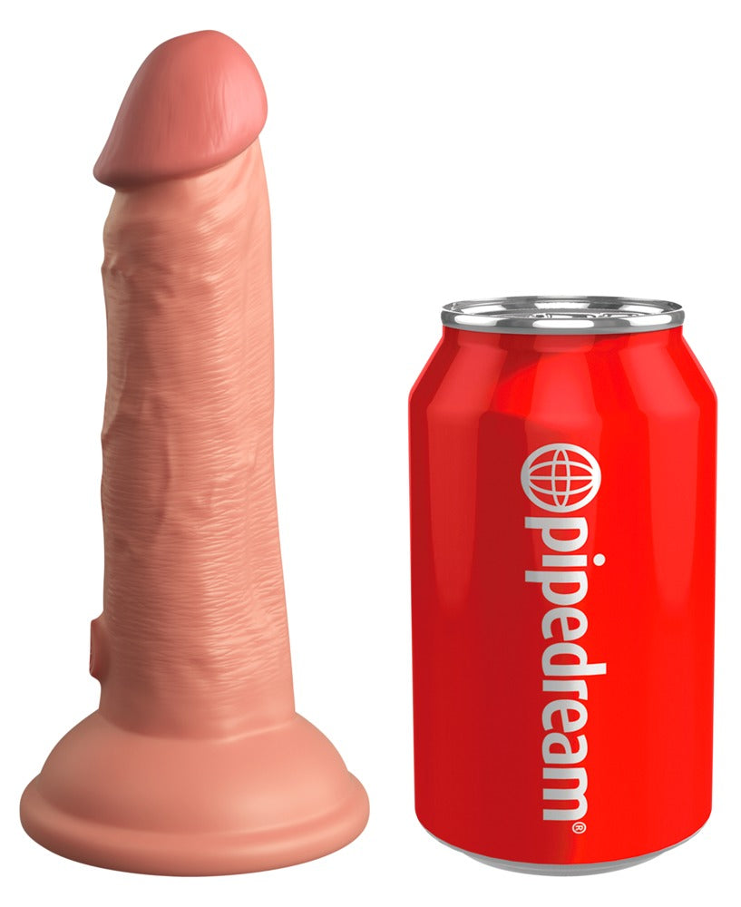 6" Dual Density Silicone Cock