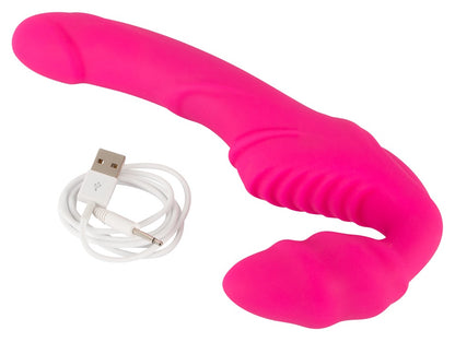 Strapless Vibrating Strap On