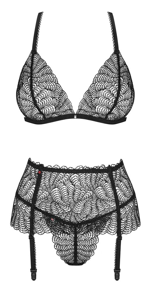 Set Completino Intimo in Pizzo