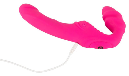 Strapless Vibrating Strap On