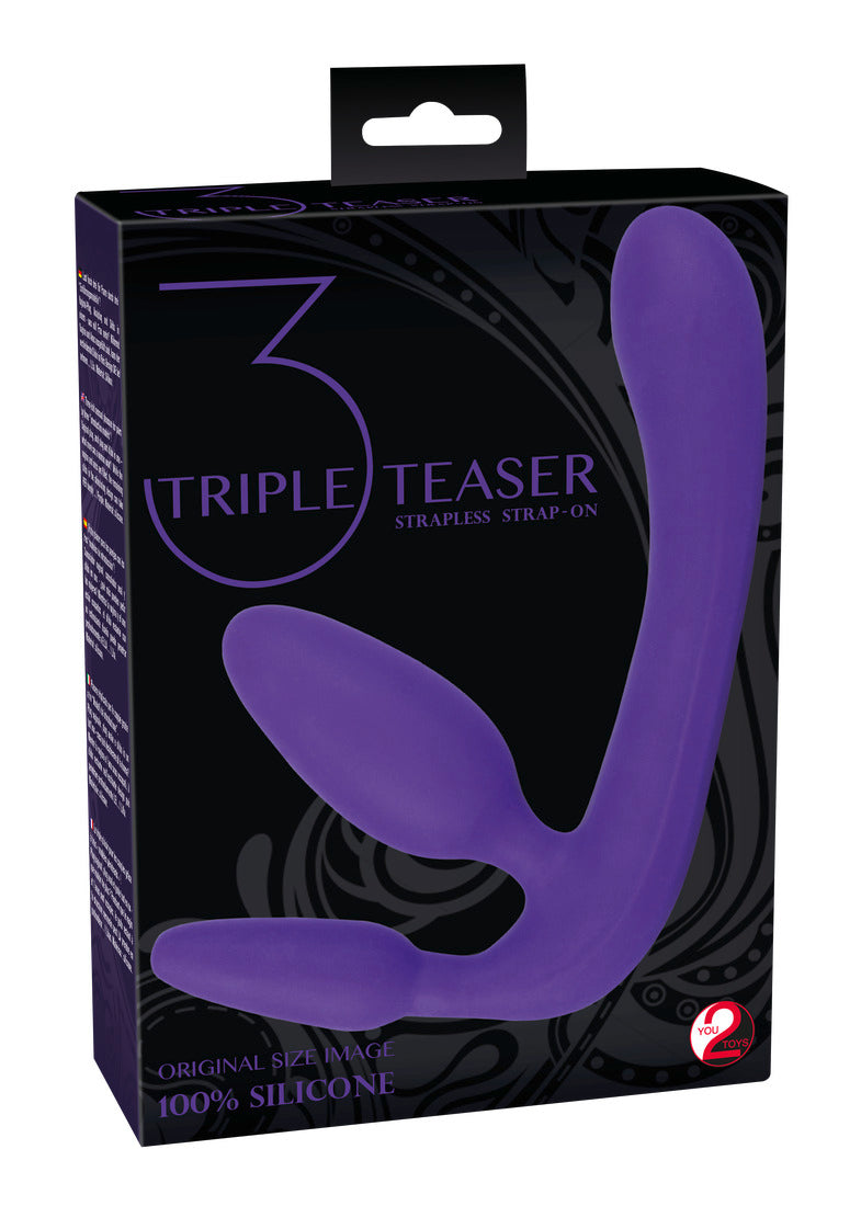 Triple Pleasure Strap-on Silicone