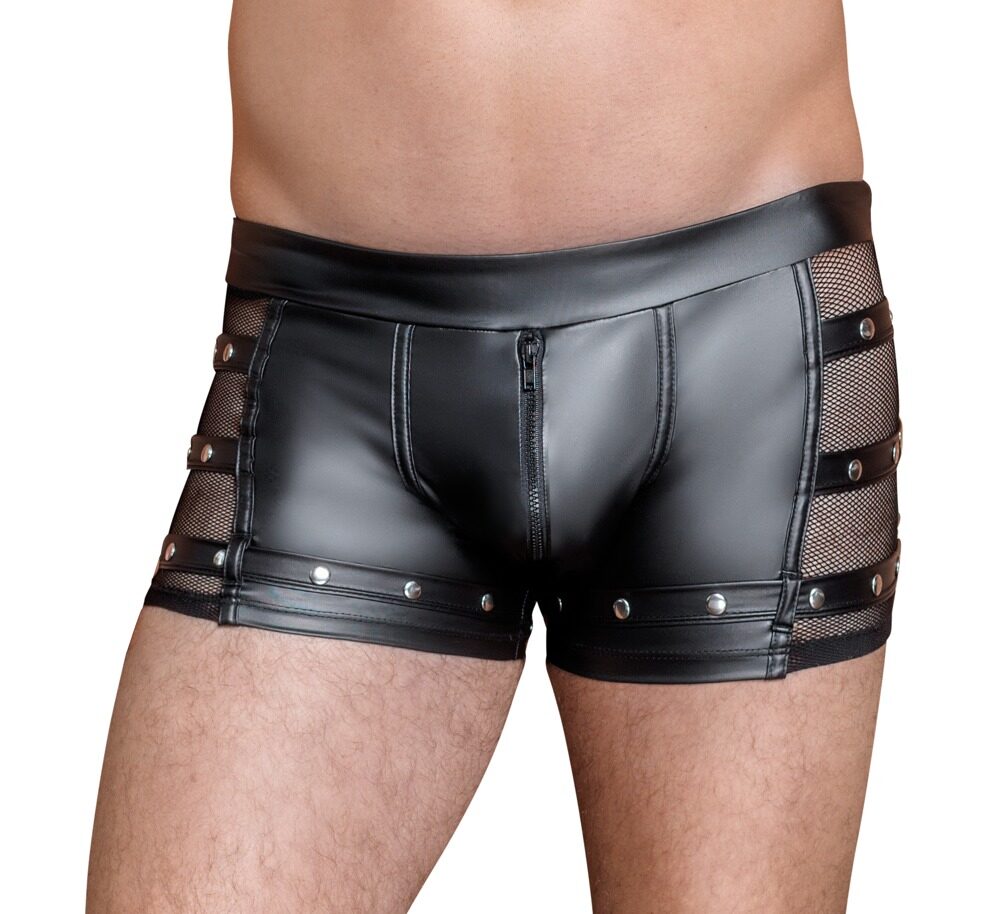 Boxer con zip e cinghie