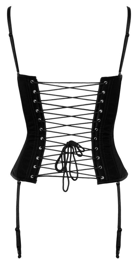 Corsetto Nero con Zip