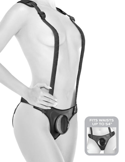 Strap-On Suspenders Body Dock