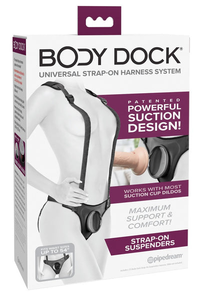 Strap-On Suspenders Body Dock