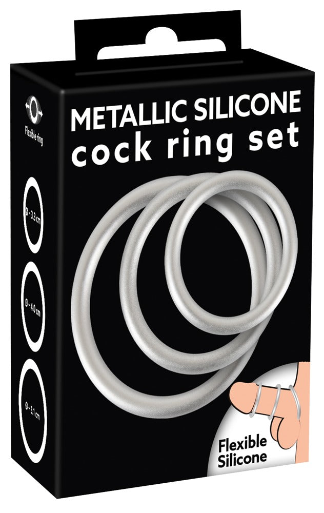 Set Metallic Silicone