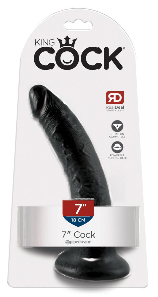 7" Cock Black