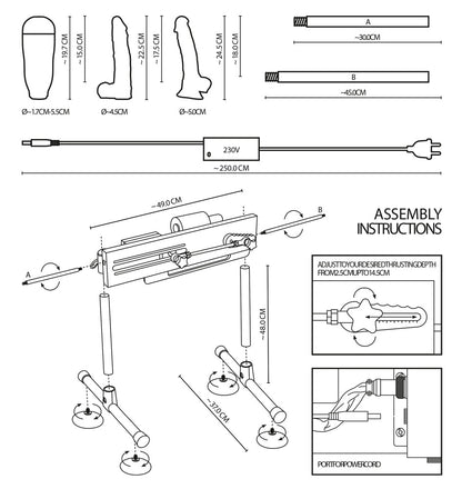 Double-sided Fucking Machine