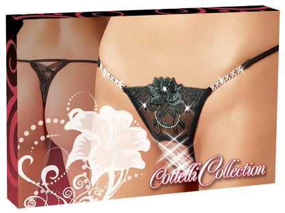 String con strass e rosa