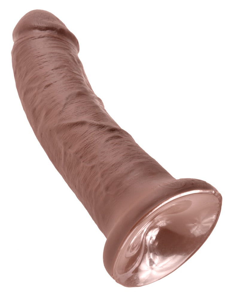 8" Cock Brown