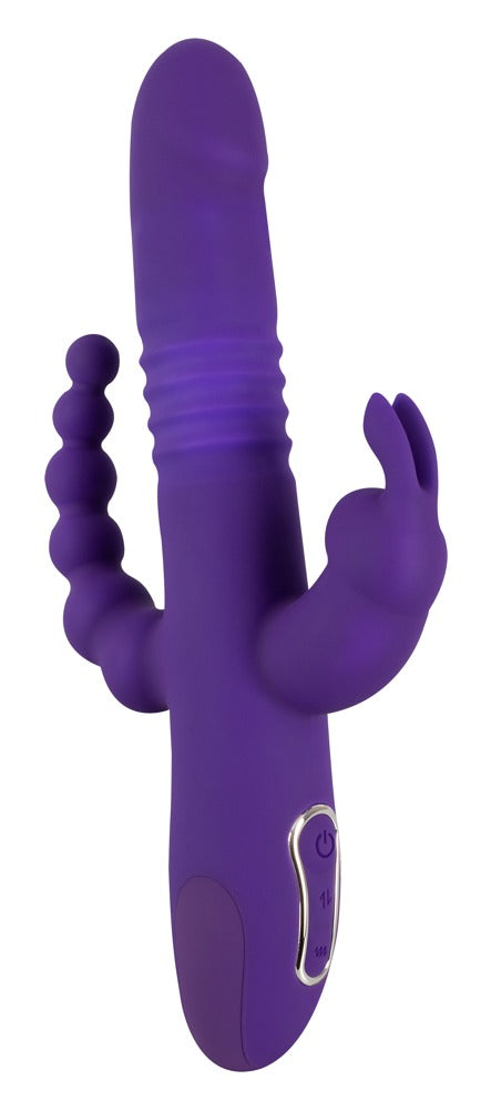 Thrusting Pearl Triple Vibrator