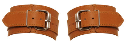 Wrist Cuffs in Pelle