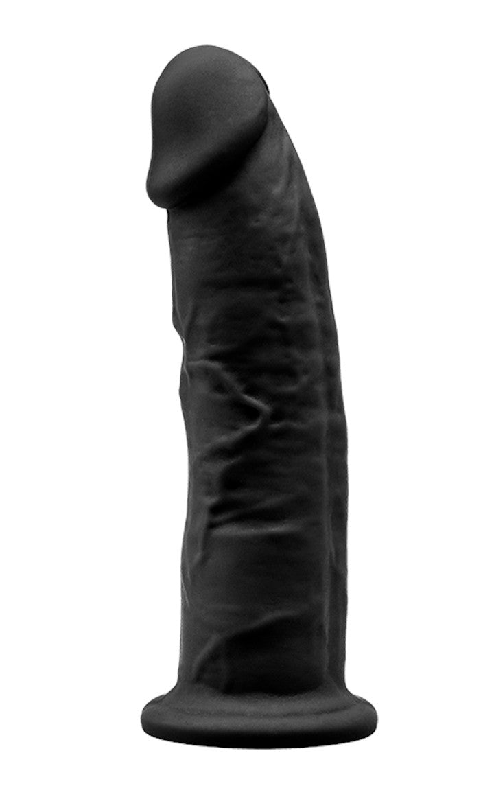 Termo Reattivo - 6" Dildo Premium Silicone Model 2 Black