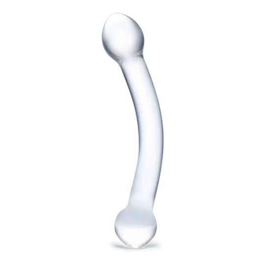 Curved G-Spot Stimulator Glass Dildo