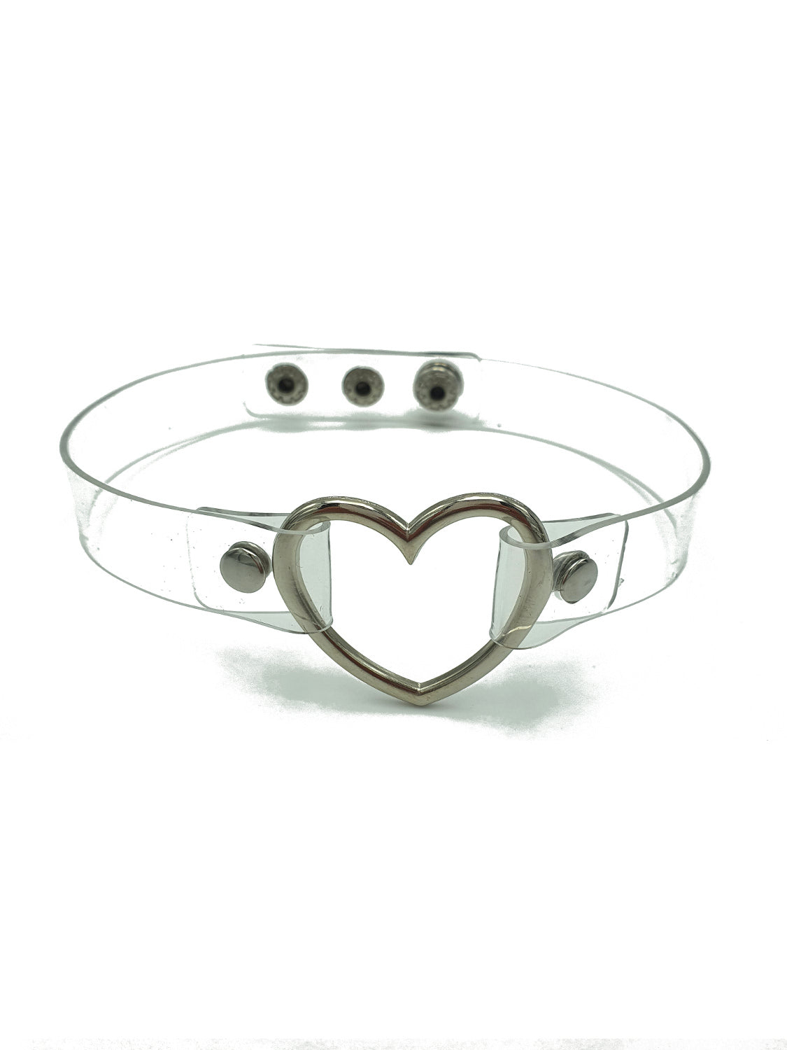 Collarino Trasparente - Cuore