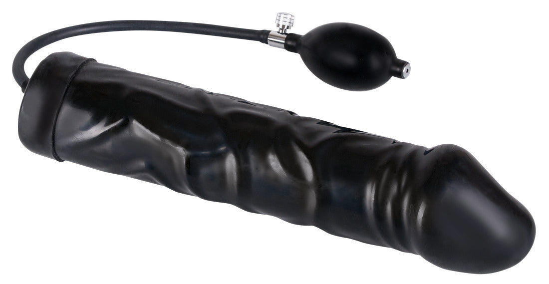 Dildo Nero Naturale Gonfiabile