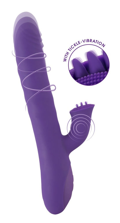 Thrusting & Rotating Pearl Vibrator