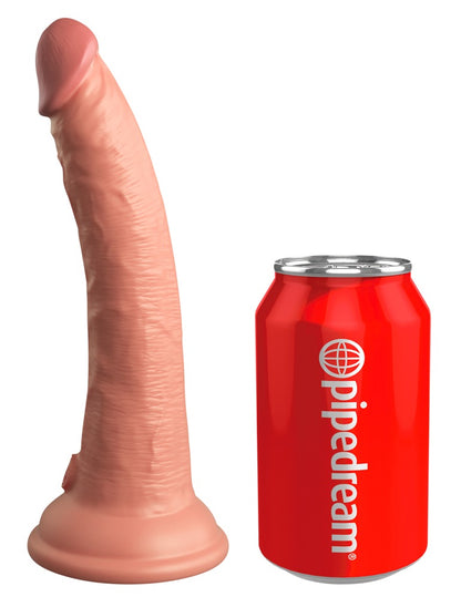 7" Dual Density Silicone Cock