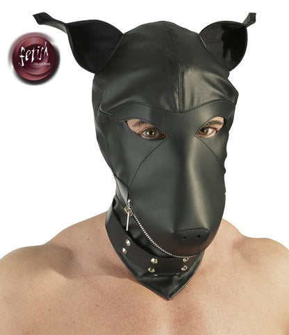 Maschera Bondage con Faccia di Cane