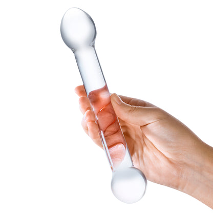 Curved G-Spot Stimulator Glass Dildo