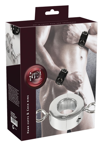 Hand Cuffs & Cock Ring