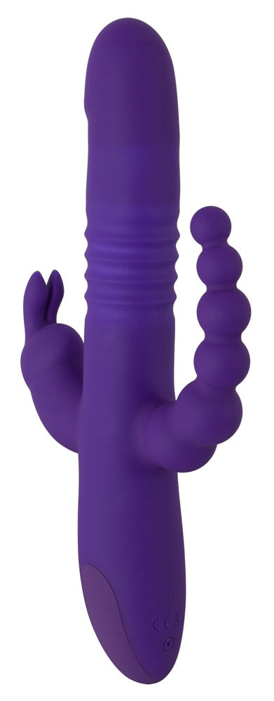 Thrusting Pearl Triple Vibrator