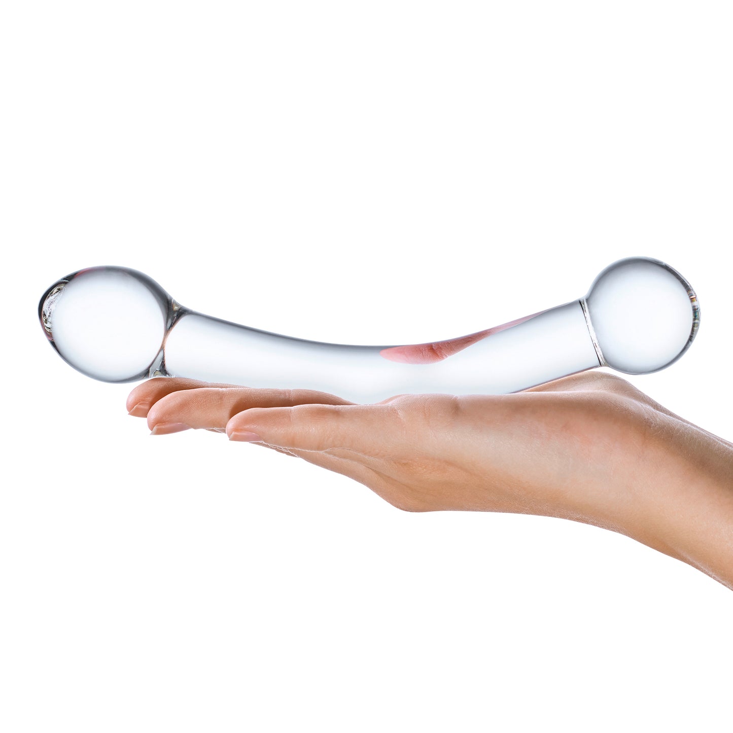 Curved G-Spot Stimulator Glass Dildo